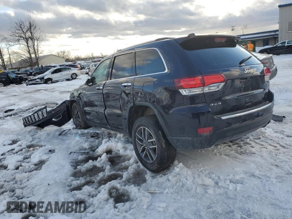 2021 Jeep Grand Cherokee Limited X with VIN 1C4RJFBG0MC826689, listed as a Copart auction lot 47818705 with 24,610 mi miles and Salvage title. Bid and sale history available at DreamBid. Image 2.