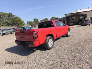 2022 Nissan Frontier SV with VIN 1N6ED1FK3NN660596, listed as a Copart auction lot 41824205 with 33,214 mi miles and Salvage Title. Bid and sale history available at carsss.com. Image 4.