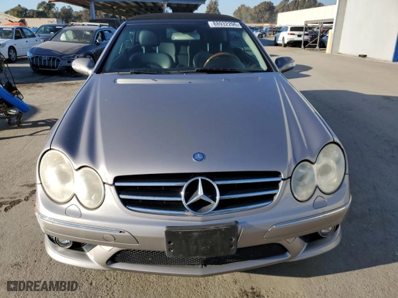 2006 Mercedes-Benz CLK-Class 5.0L with VIN WDBTK75G86T060717, listed as a Copart auction lot 88932295 with 107,218 mi miles and Clean Title. Bid and sale history available at carsss.com. Image 5.