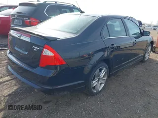 2012 Ford Fusion SPORT with VIN 3FAHP0DC9CR384812, listed as a IAAI auction lot 42117190 with 0 mi miles. Bid and sale history available at carsss.com. Image 4.