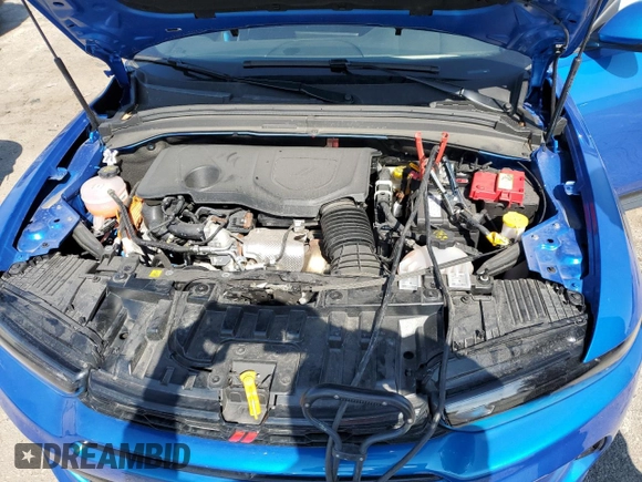 2024 Dodge Hornet R/T with VIN ZACPDFCW3R3A25155, listed as a Copart auction lot 55942905 with 9,180 mi miles and Salvage title. Bid and sale history available at DreamBid. Image 12.