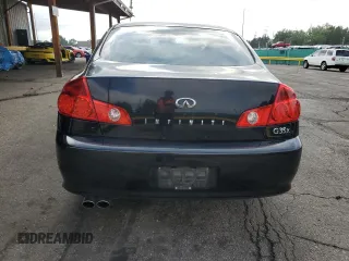 2006 Infiniti G35 z VIN JNKCV51F96M612907, wystawiony jako Copart lot #60003065 z przebiegiem 163 920 mil mil oraz Czysty tytuł • Clean title. Historia ofert i sprzedaży dostępna na DreamBid. Obrazek 6.