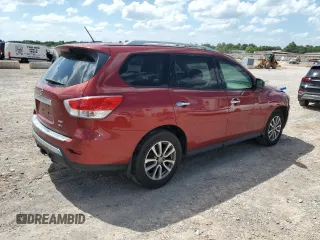 2015 Nissan Pathfinder SL with VIN 5N1AR2MM5FC663635, listed as a Copart auction lot 62075025 with 98,052 mi miles and Salvage title. Bid and sale history available at DreamBid. Image 3.