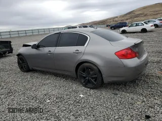 2007 Infiniti G35 Sedan G35x with VIN JNKBV61F37M810207, listed as a Copart auction lot 47634545 with 238,387 mi miles and Salvage Title. Bid and sale history available at carsss.com. Image 2.