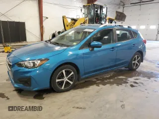 2019 Subaru Impreza Premium with VIN 4S3GTAD66K3748344, listed as a Copart auction lot 53720205 with 23,999 mi miles and Salvage Title. Bid and sale history available at DreamBid. Image 1.