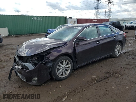 2014 Toyota Avalon Limited with VIN 4T1BK1EB6EU123347, listed as a Copart auction lot 46988545 with 79,832 mi miles and Salvage Title. Bid and sale history available at carsss.com. Image 1.