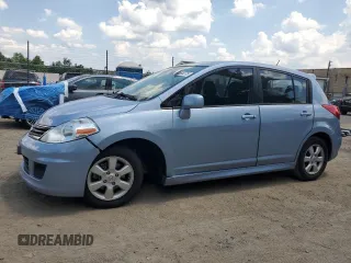 2011 Nissan Versa S with VIN 3N1BC1CP4BL489347, listed as a Copart auction lot 62585375 with 112,553 mi miles and Salvage title. Bid and sale history available at DreamBid. Image 1.