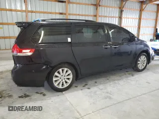 2013 Toyota Sienna XLE with VIN 5TDDK3DC7DS053587, listed as a Copart auction lot 51430625 with 157,860 mi miles and Salvage Title. Bid and sale history available at DreamBid. Image 3.