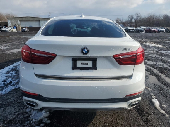 2015 BMW X6 xDrive50i with VIN 5UXKU6C5XF0F93772, listed as a Copart auction lot 83544624 with 59,680 mi miles and Salvage Title. Bid and sale history available at carsss.com. Image 6.