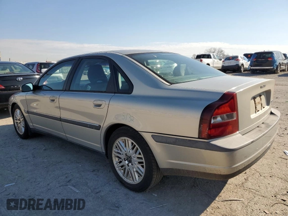 2000 Volvo S80 with VIN YV1TS94D1Y1127963, listed as a Copart auction lot 50544615 with 133,141 mi miles and Salvage Title. Bid and sale history available at carsss.com. Image 2.
