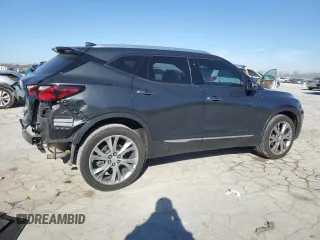 2020 Chevrolet Blazer Premier with VIN 3GNKBFRS0LS647027, listed as a Copart auction lot 46237955 with 79,472 mi miles and Salvage title. Bid and sale history available at DreamBid. Image 3.