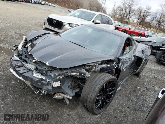 2024 Chevrolet Corvette 1LZ with VIN 1G1YD2D37R5600742, listed as a Copart auction lot 82765454 with Not Provided miles and Non Repairable. Bid and sale history available at DreamBid. Image 1.