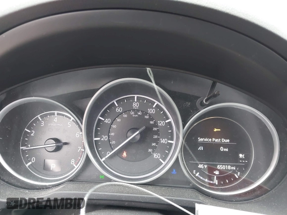 2018 Mazda CX-5 Grand Touring with VIN JM3KFBDM3J0384431, listed as a IAAI auction lot 42013474 with 65,018 mi miles. Bid and sale history available at carsss.com. Image 7.