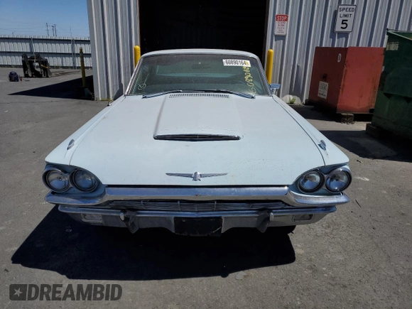 1965 Ford Thunderbird with VIN 5Y83Z110089, listed as a Copart auction lot 60890164 with 59,379 mi miles and Clean Title. Bid and sale history available at DreamBid. Image 5.