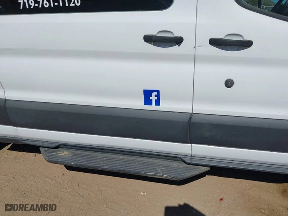 2017 Ford Transit Wagon XL with VIN 1FBAX2CM8HKA37666, listed as a IAAI auction lot 40636497 with 164,713 mi miles. Bid and sale history available at carsss.com. Image 6.