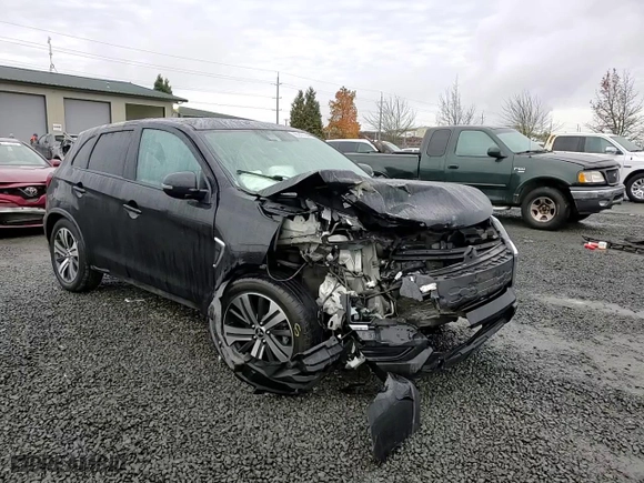 2021 Mitsubishi Outlander Sport ES with VIN JA4ARUAU6MU026761, listed as a Copart auction lot 86210184 with 69,701 mi miles and Salvage Title. Bid and sale history available at carsss.com. Image 12.