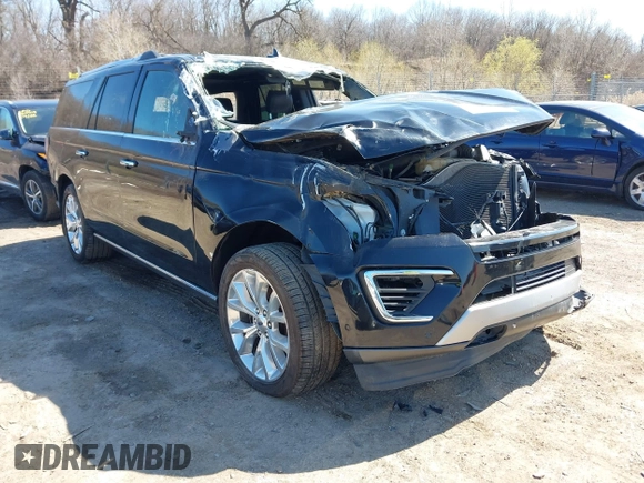 2019 Ford Expedition Max Limited with VIN 1FMJK2AT0KEA08054, listed as a IAAI auction lot 41983731 with 59,812 mi miles and . Bid and sale history available at DreamBid. Image 1.