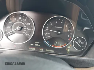 2015 BMW 3 Series 328i with VIN WBA3A5C59FF606446, listed as a IAAI auction lot 41059621 with 109,503 mi miles. Bid and sale history available at carsss.com. Image 15.