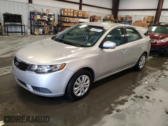 2011 Kia Forte LX with VIN KNAFT4A29B5341733, listed as a Copart auction lot 80538814 with 83,155 mi miles and Salvage Title. Bid and sale history available at carsss.com. Image 1.