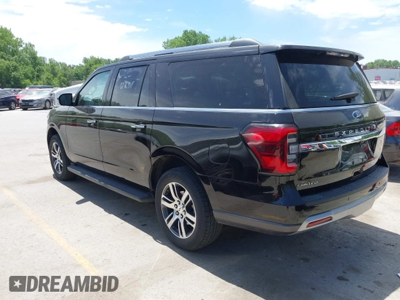 2024 Ford Expedition Max Limited with VIN 1FMJK1K88REA28745, listed as a IAAI auction lot 42282072 with 25,219 mi miles and . Bid and sale history available at DreamBid. Image 3.