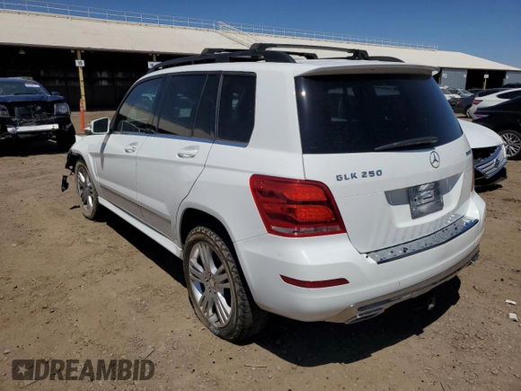 2015 Mercedes-Benz GLK 250 with VIN WDCGG0EB2FG402004, listed as a Copart auction lot 63126493 with 130,821 mi miles and . Bid and sale history available at DreamBid. Image 2.