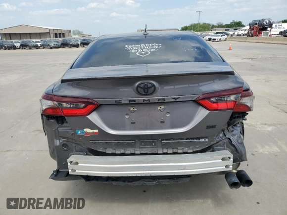 2023 Toyota Camry SE with VIN 4T1G11AK4PU822509, listed as a Copart auction lot 53322955 with 48,472 mi miles and Clean Title. Bid and sale history available at DreamBid. Image 6.