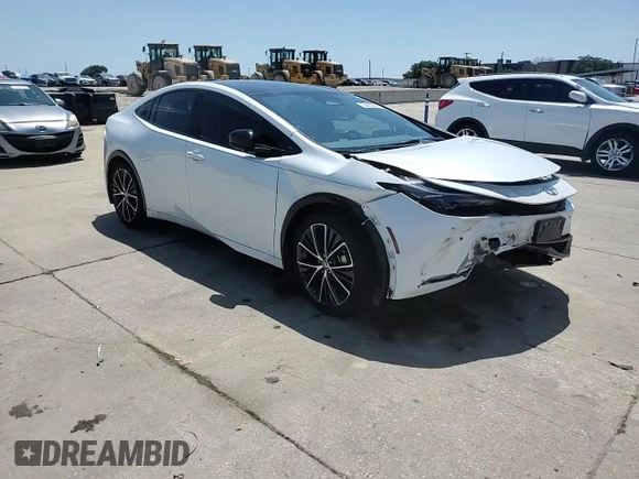 2024 Toyota Prius LE z VIN JTDACAAUXR3022411, wystawiony jako Copart lot #58263865 z przebiegiem 12 783 mil mil oraz Szkoda całkowita • Salvage title. Historia ofert i sprzedaży dostępna na DreamBid. Obrazek 13.