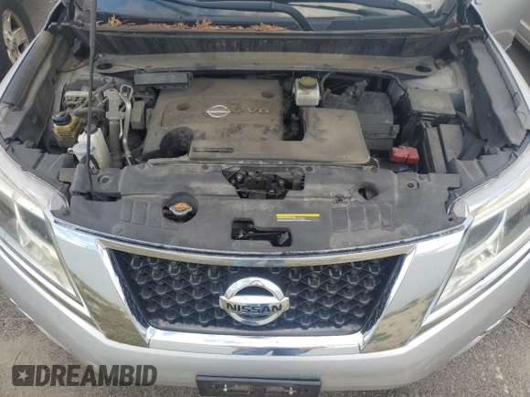 2014 Nissan Pathfinder SL z VIN 5N1AR2MM3EC701328, wystawiony jako Copart lot #71381544 z przebiegiem 142 071 mil mil oraz Szkoda całkowita • Salvage title. Historia ofert i sprzedaży dostępna na DreamBid. Obrazek 12.