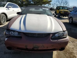 1998 Ford Mustang GT with VIN 1FAFP45X6WF213128, listed as a Copart auction lot 43036675 with 117,386 mi miles and Salvage Title. Bid and sale history available at carsss.com. Image 5.