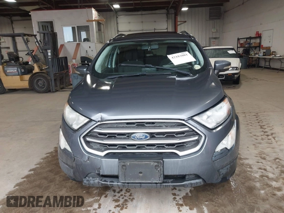 2018 Ford EcoSport SE with VIN MAJ3P1TE5JC212940, listed as a IAAI auction lot 42182081 with 34,491 mi miles. Bid and sale history available at carsss.com. Image 12.