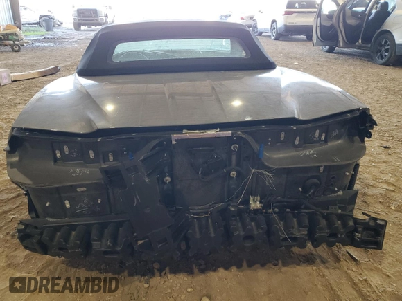2015 Chevrolet Corvette Z06 3LZ with VIN 1G1YU3D63F5607313, listed as a Copart auction lot 87618875 with 0 mi miles and Salvage Title. Bid and sale history available at carsss.com. Image 6.