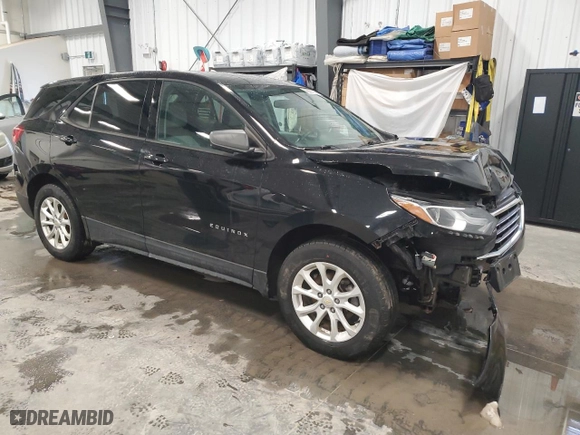 2019 Chevrolet Equinox LS with VIN 2GNAXSEV4K6210182, listed as a Copart auction lot 45501265 with 143,556 mi miles and Salvage Title. Bid and sale history available at carsss.com. Image 4.