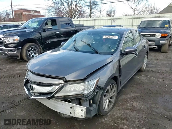 2017 Acura ILX Premium with VIN 19UDE2F73HA014839, listed as a Copart auction lot 52231665 with 184,765 mi miles and Salvage title. Bid and sale history available at DreamBid. Image 11.