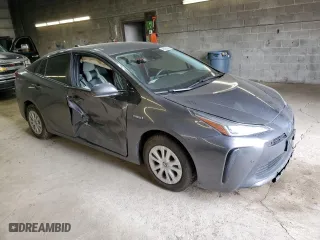 2019 Toyota Prius L Eco with VIN JTDKARFU9K3094322, listed as a Copart auction lot 48895445 with 49,430 mi miles and Salvage Title. Bid and sale history available at carsss.com. Image 4.