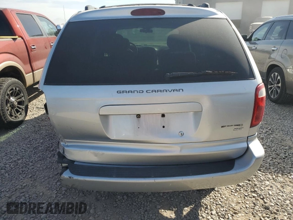 2001 Dodge Caravan ES with VIN 2B8GP54L01R107581, listed as a Copart auction lot 75209744 with 93,086 mi miles and Salvage Title. Bid and sale history available at DreamBid. Image 6.
