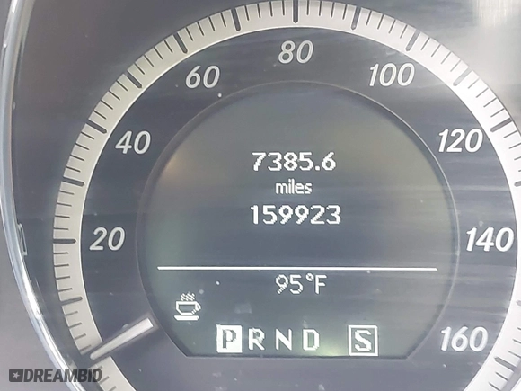2011 Mercedes-Benz E-Class E 550 with VIN WDDKJ7CB8BF078706, listed as a IAAI auction lot 41892595 with 159,923 mi miles. Bid and sale history available at carsss.com. Image 16.