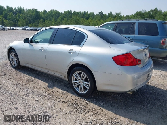 2012 Infiniti G25 x with VIN JN1DV6ARXCM731229, listed as a IAAI auction lot 42403795 with 208,296 mi miles and . Bid and sale history available at DreamBid. Image 3.