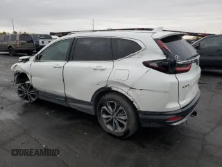2020 Honda CR-V EX with VIN 5J6RW2H51LA013558, listed as a Copart auction lot 78748744 with 52,055 mi miles and Salvage Title. Bid and sale history available at DreamBid. Image 2.
