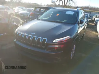 2016 Jeep Cherokee Altitude with VIN 1C4PJLCS8GW173279, listed as a IAAI auction lot 41129117 with 163,978 mi miles. Bid and sale history available at carsss.com. Image 17.