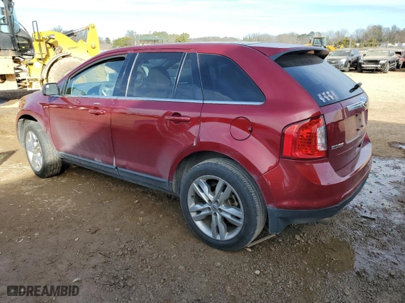 2014 Ford Edge Limited with VIN 2FMDK3KC2EBB60483, listed as a Copart auction lot 89313485 with 214,285 mi miles and Salvage Title. Bid and sale history available at carsss.com. Image 2.