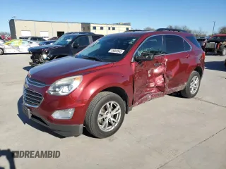 2016 Chevrolet Equinox LT with VIN 2GNALCEK5G1156385, listed as a Copart auction lot 48083945 with 147,015 mi miles and Salvage Title. Bid and sale history available at carsss.com. Image 1.