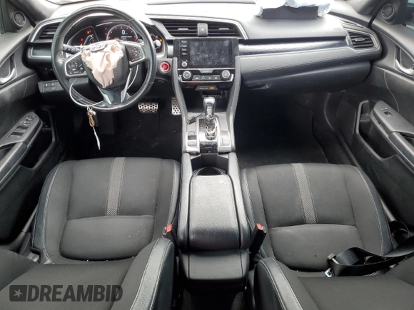 2019 Honda Civic Sedan Sport with VIN 2HGFC2F81KH542637, listed as a Copart auction lot 49427385 with 80,025 mi miles and Salvage Title. Bid and sale history available at carsss.com. Image 8.