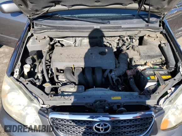 2005 Toyota Corolla CE with VIN 1NXBR32E85Z361545, listed as a Copart auction lot 50217945 with 261,942 mi miles and Salvage Title. Bid and sale history available at DreamBid. Image 11.