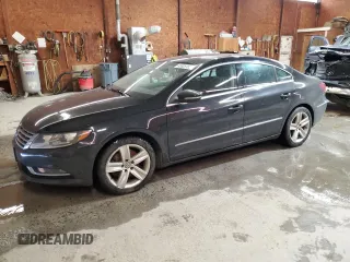 2013 Volkswagen CC Sport Plus with VIN WVWBP7ANXDE568482, listed as a Copart auction lot 45528155 with 100,316 mi miles and Salvage Title. Bid and sale history available at carsss.com. Image 1.