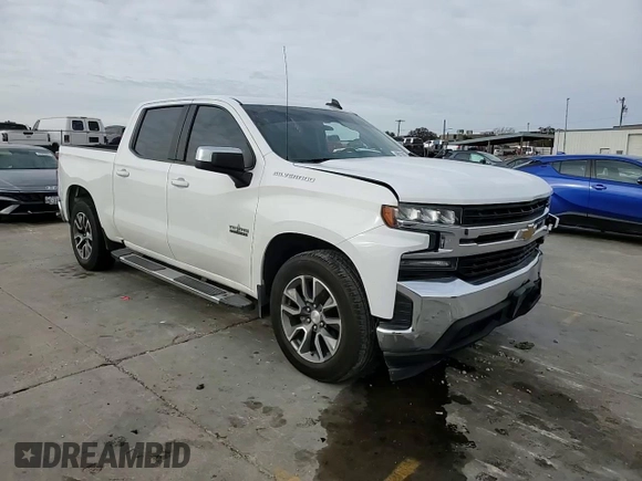 2020 Chevrolet Silverado 1500 LT with VIN 3GCPWCED8LG265694, listed as a Copart auction lot 48019665 with 0 mi miles and Salvage Title. Bid and sale history available at carsss.com. Image 11.