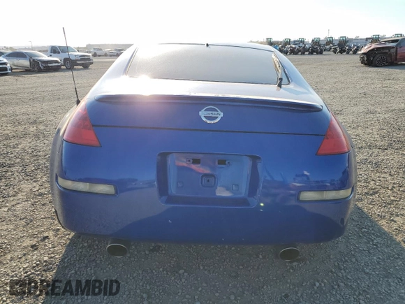 2007 Nissan 350Z with VIN JN1BZ34D07M504633, listed as a Copart auction lot 79049024 with 135,364 mi miles and Salvage Title. Bid and sale history available at DreamBid. Image 6.