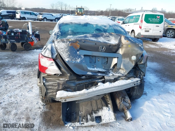 2008 Honda Civic Cpe EX-L with VIN 2HGFG12918H518666, listed as a IAAI auction lot 41373407 with 218,852 mi miles. Bid and sale history available at carsss.com. Image 18.