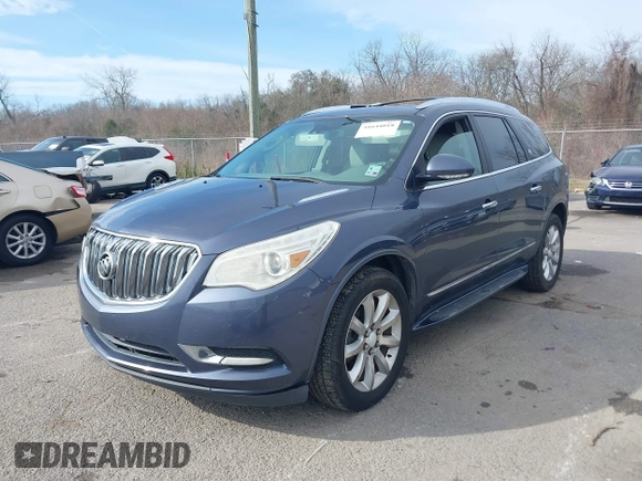 2014 Buick Enclave Premium with VIN 5GAKRCKD1EJ286024, listed as a IAAI auction lot 41644018 with 98,766 mi miles and . Bid and sale history available at DreamBid. Image 2.