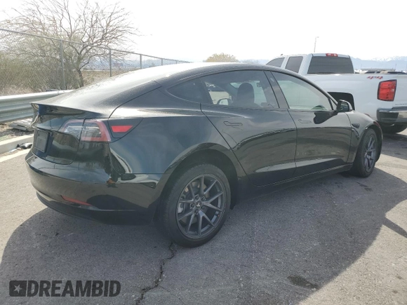2021 Tesla Model 3 Standard Range Plus with VIN 5YJ3E1EA0MF997191, listed as a Copart auction lot 49659825 with 40,647 mi miles and Salvage Title. Bid and sale history available at DreamBid. Image 3.