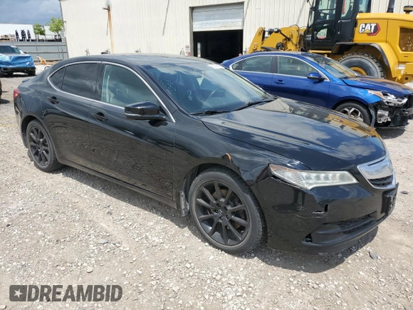 2015 Acura TLX Technology with VIN 19UUB3F53FA004578, listed as a Copart auction lot 62576695 with 196,210 mi miles and Clean title. Bid and sale history available at DreamBid. Image 4.